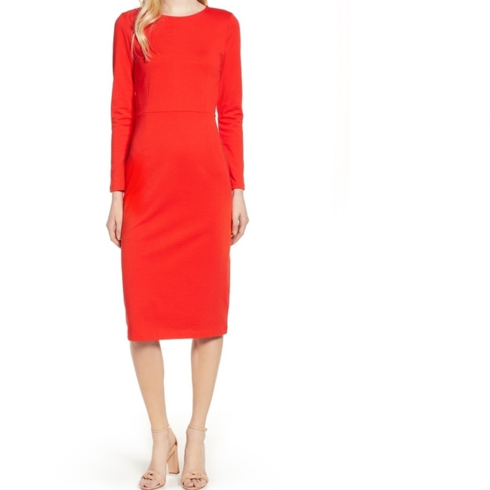 J. Crew Tall Knit Sheath Dress